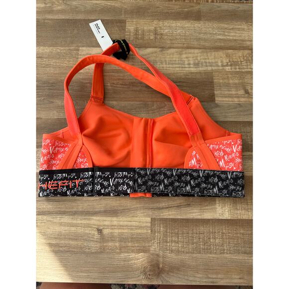 NWT Women's Shefit Flex Zip Front Sports Bra Medium Impact in Believe Athleisure - Picture 5 of 5